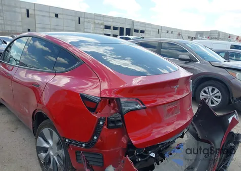 2023 Tesla Model Y Awd/Long Range Dual Motor All-Wheel Drive from USA, damaged, VIN 7SAYGDEE9PA028238